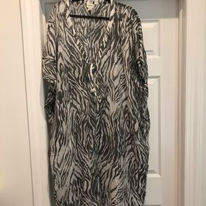 Beach coverup Sz M oversized